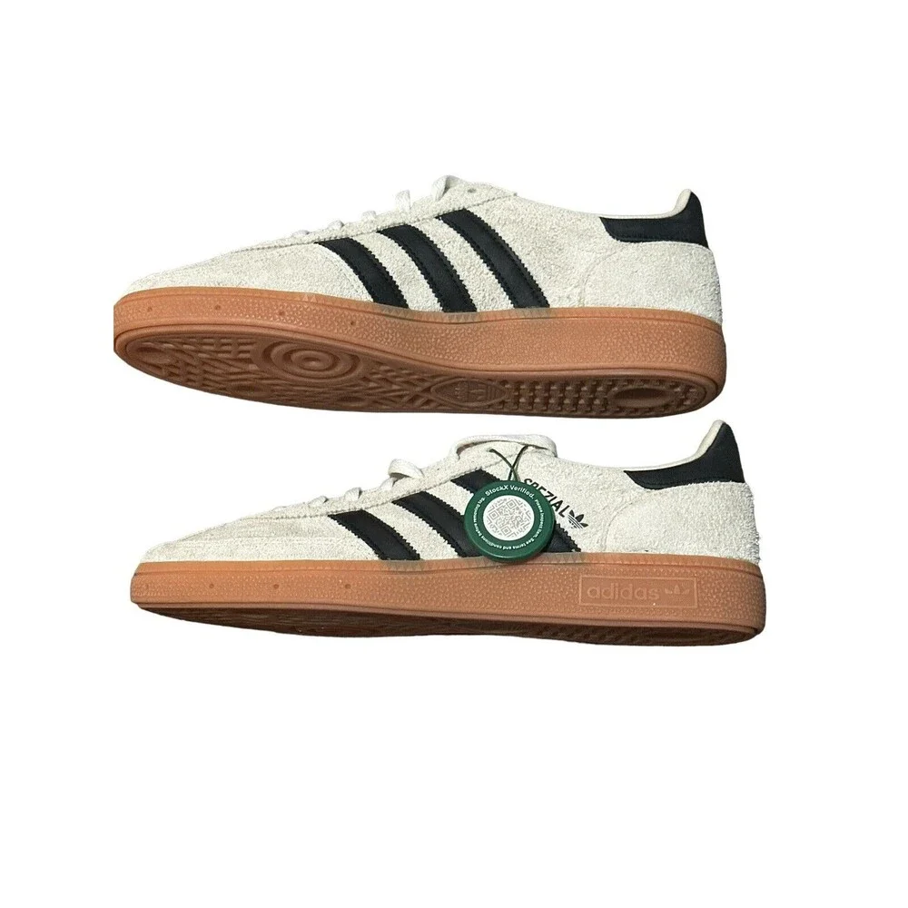 Adidas Handball‎ Spezial Women’s Aluminium Black Gum Size 9.5 (runs large) NWT